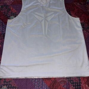 Nike Kobe Dri-FIT Standard Issue reversible basketball jersey in white.